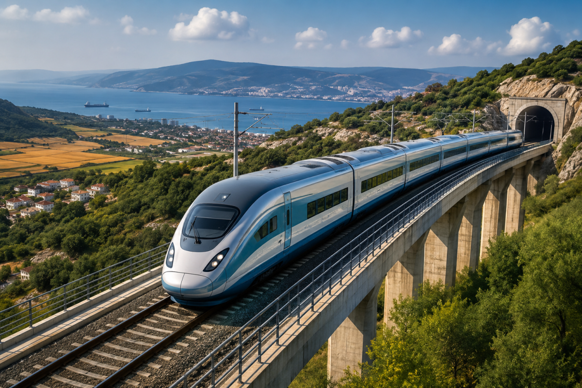 Ankara-Samsun Hızlı Tren Hattı 2,5 Saate Düşecek