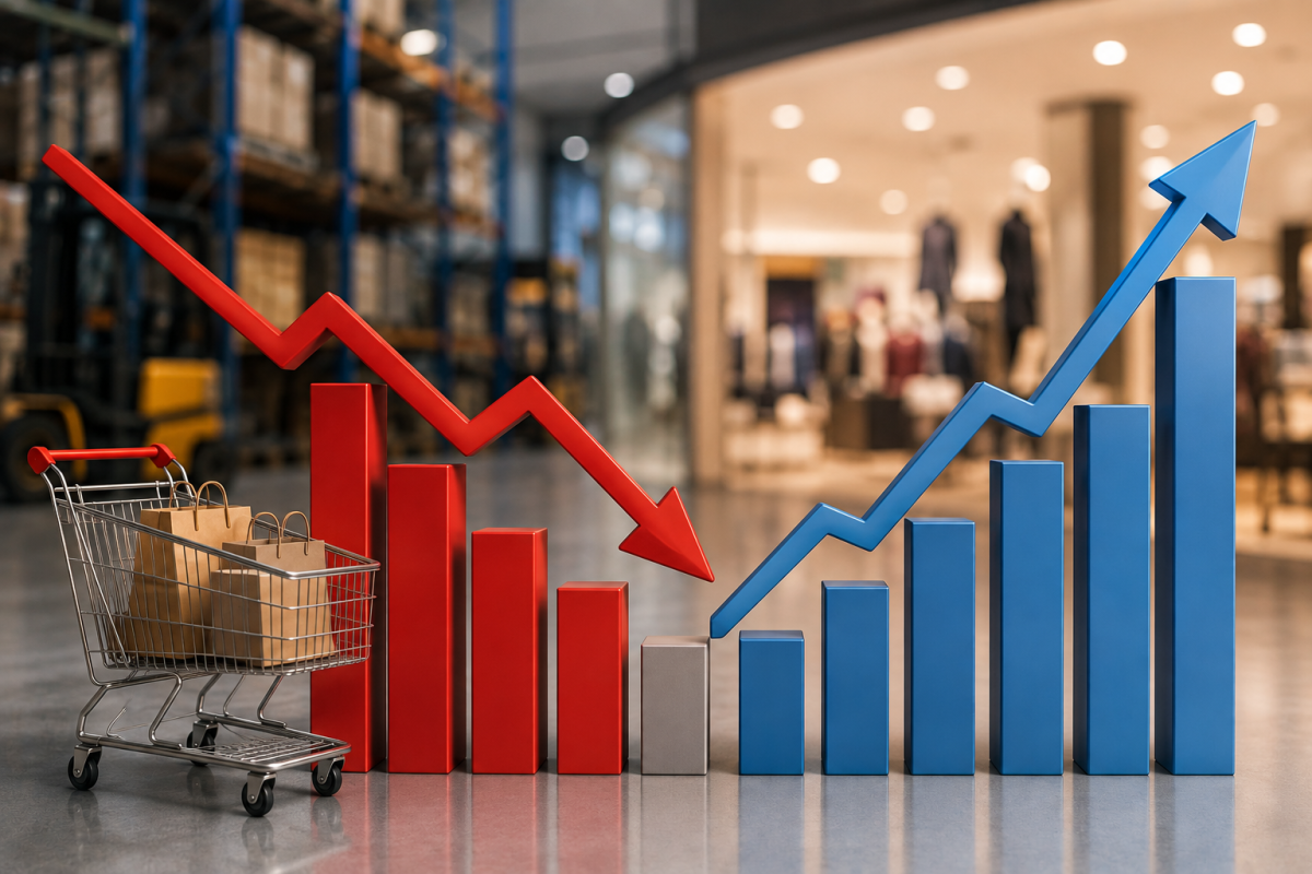 Ticaret Hacmi Geriledi, Perakende Satışlar Yüzde 11,8 Arttı