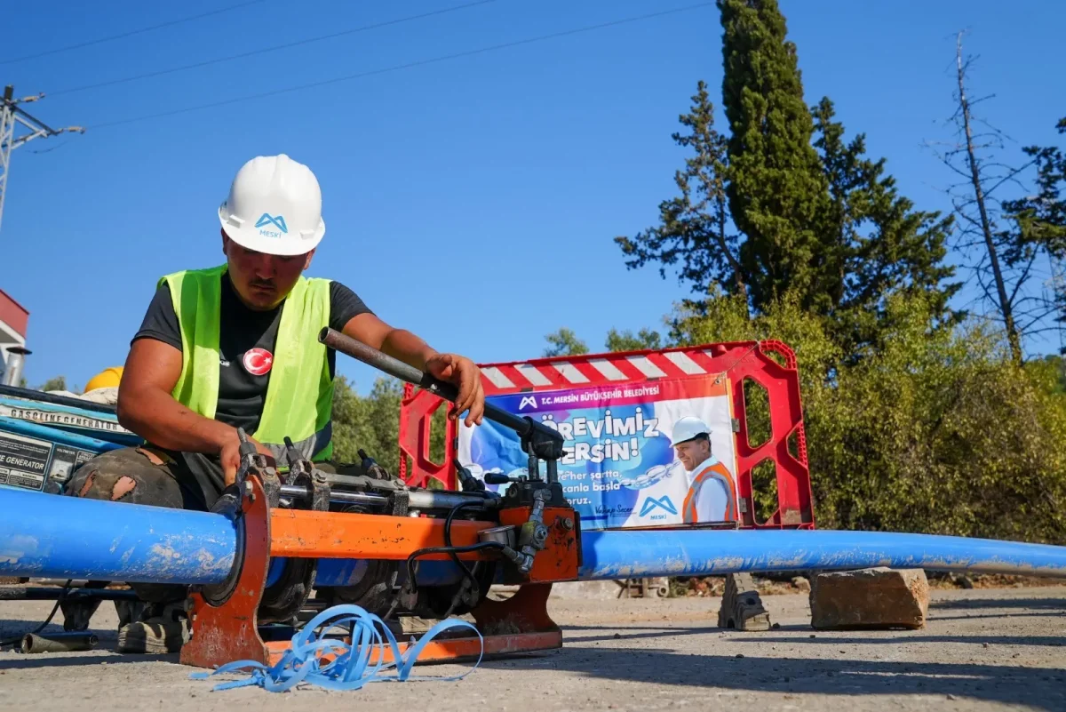 MESKİ’den Mersin Genelinde Kesintisiz İçme Suyu İçin Altyapı Seferberliği