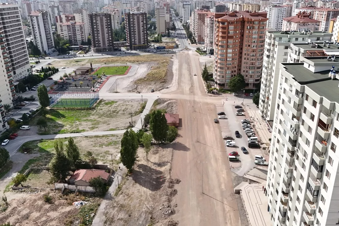 Melikgazi’de Yeni Bağlantı Yolu Trafiği Rahatlatacak