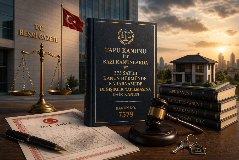 Tapu ve İmar Mevzuatında 32 Maddelik Kapsamlı Değişiklik Yürürlükte