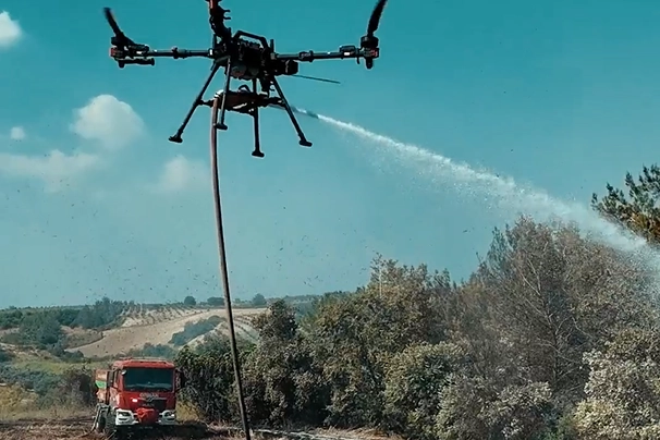 Orman Yangınlarına Drone Destekli Müdahale